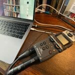 Zoom video with Zoom H5 setup