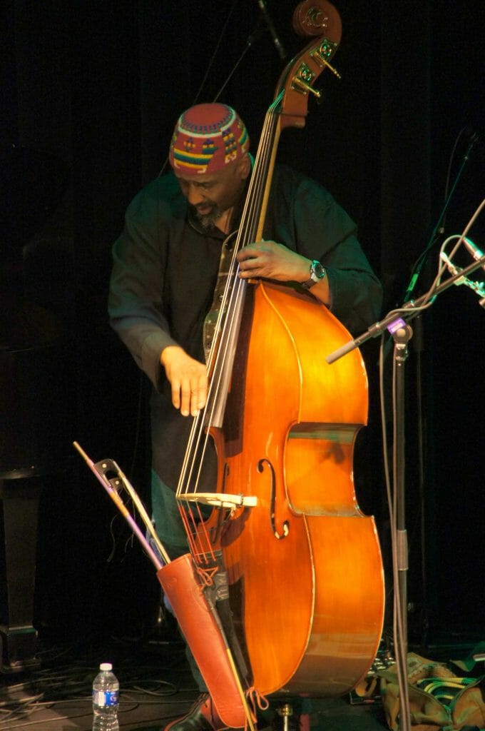 William Parker at the Guelph Jazz Festival 2011. Photo by Aldon Nielsen.