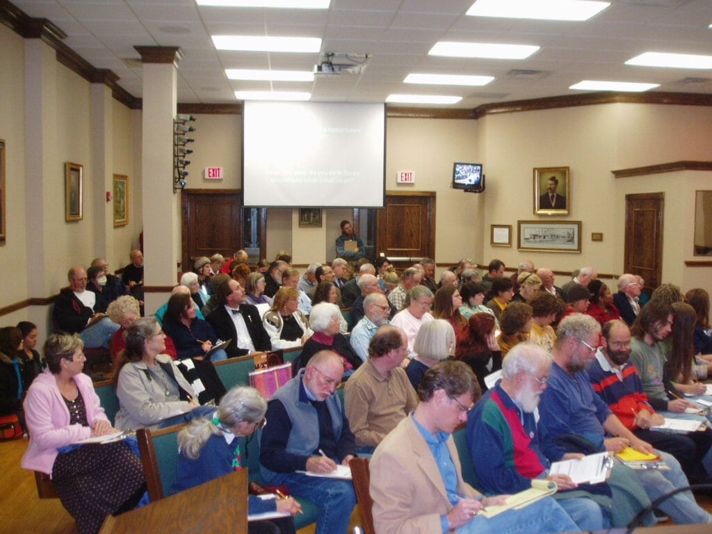 A Transition Towns Berea meeting, courtesy of Richard Olson