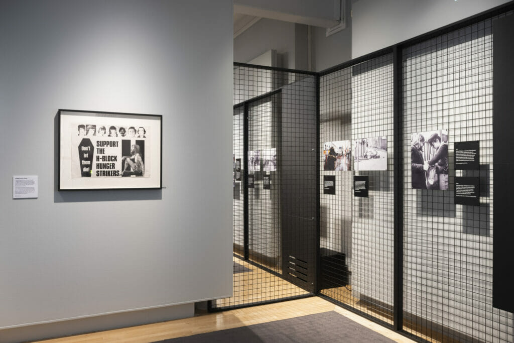 NORTHERN IRELAND: LIVING WITH THE TROUBLES exhibition, Imperial War Museum, London. Photo: Kathleen Arundel