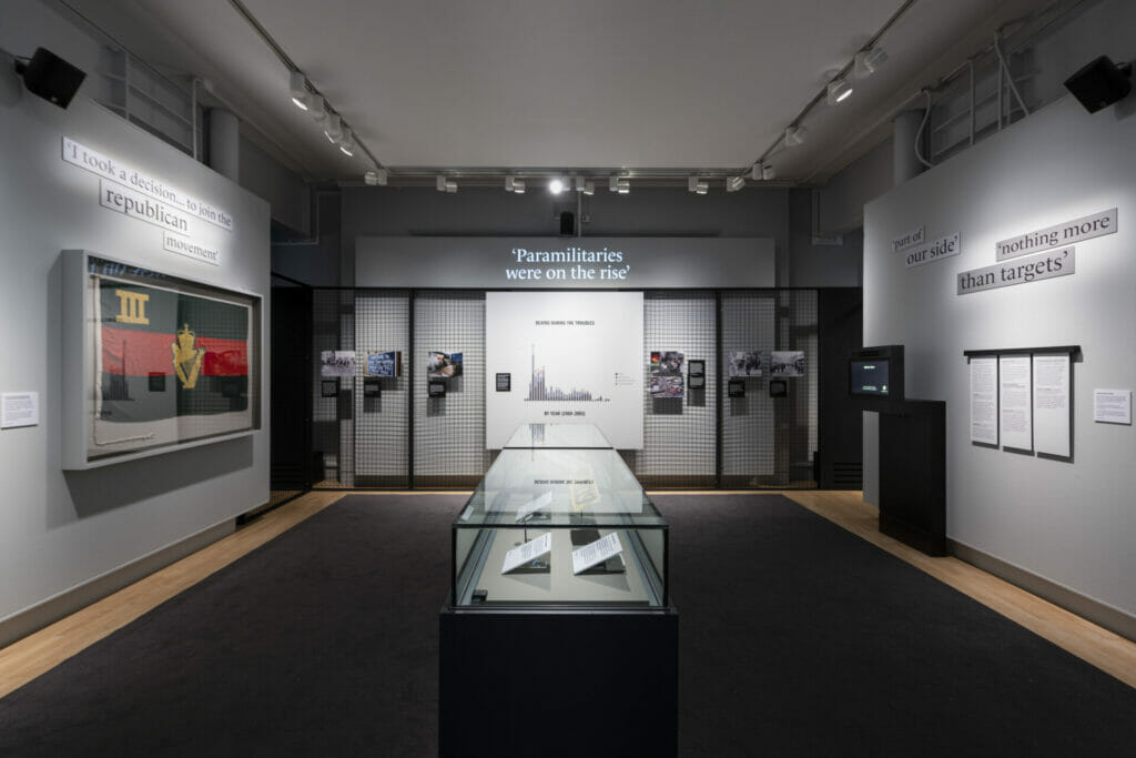 NORTHERN IRELAND: LIVING WITH THE TROUBLES exhibition, Imperial War Museum, London