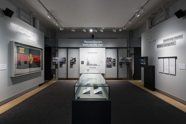 NORTHERN IRELAND: LIVING WITH THE TROUBLES exhibition, Imperial War Museum, London