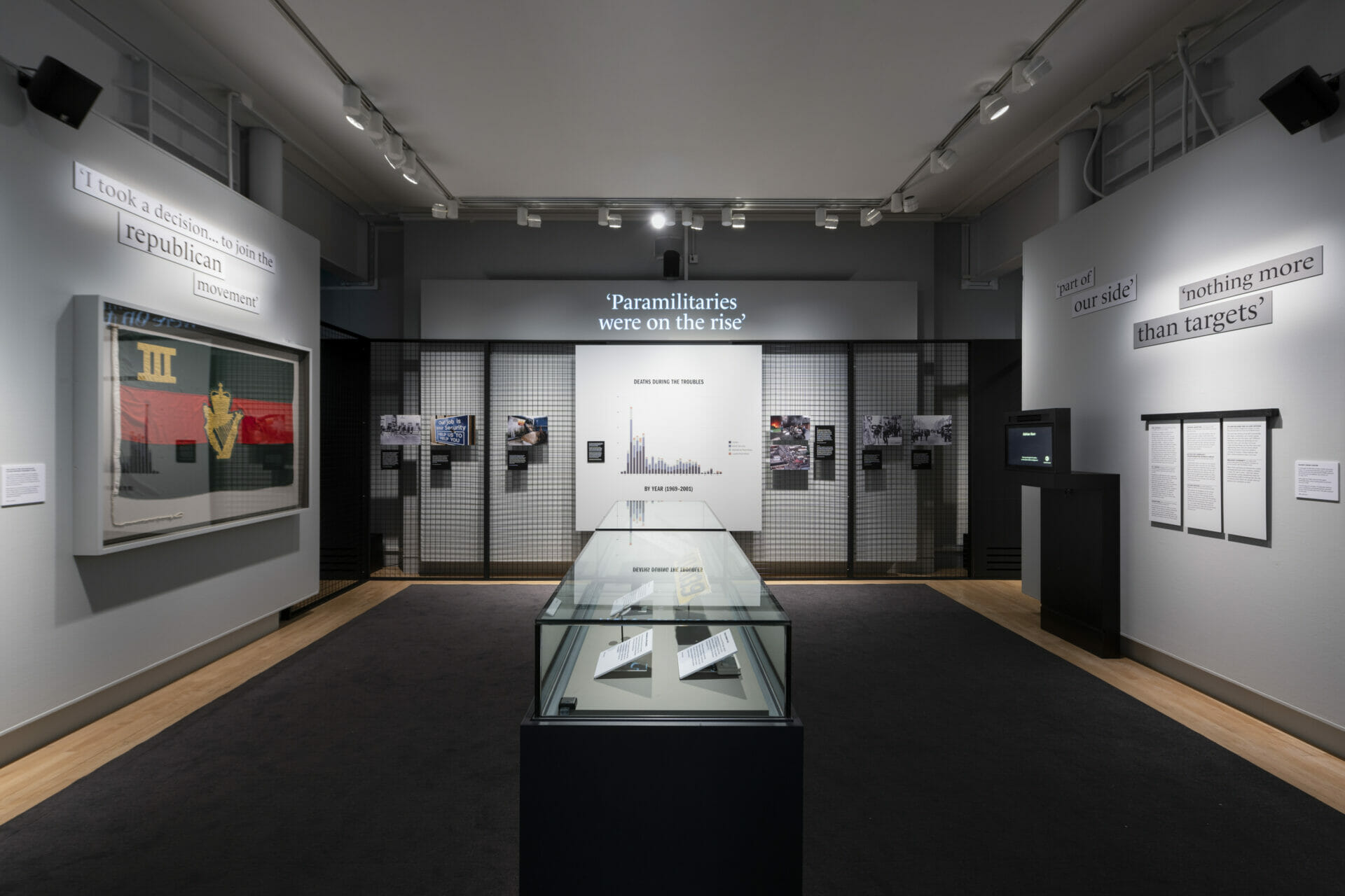 NORTHERN IRELAND: LIVING WITH THE TROUBLES exhibition, Imperial War Museum, London