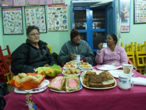 Anglo-Indian tea party