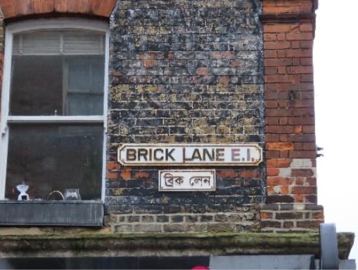 Brick Lane street sign