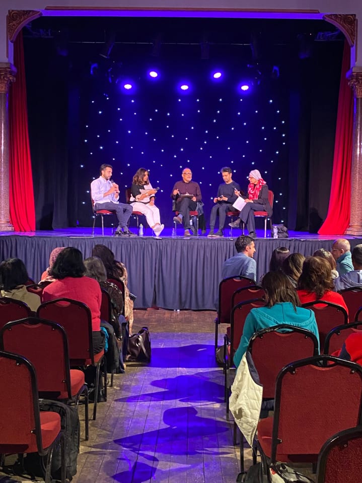 Panel discussion after the performance of Who am I?