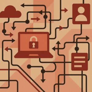 abstract graphic re new online membership system