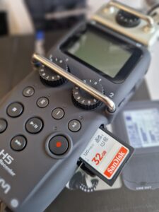 OH recorder. Photo credit - Nicola Benge@0.5x