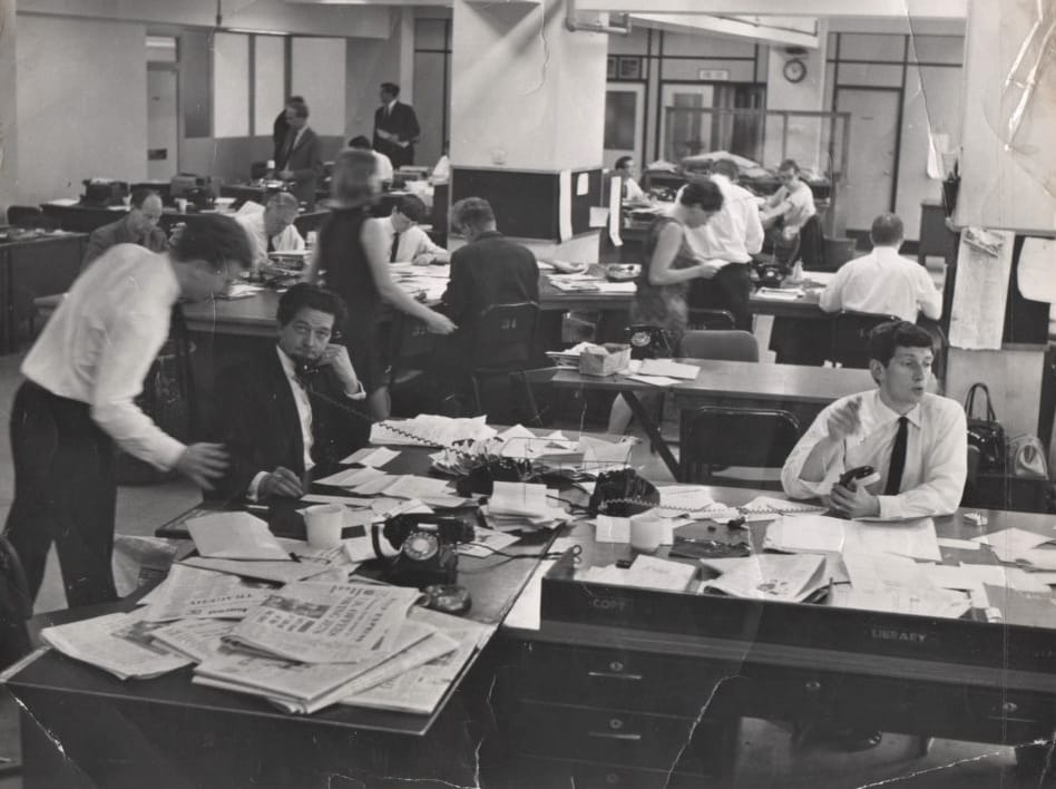 newsroom, archive photo