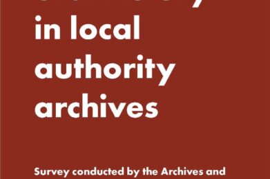 Archives SIG report front page