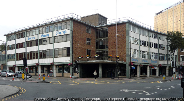 Photo of Coventry Telegraph premises